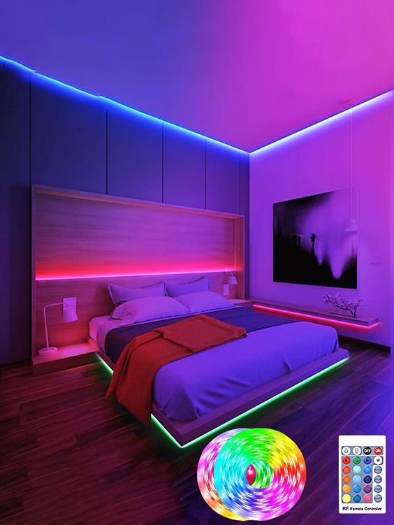 65.6 ft. LED Smart Strip Lights (Remote & App control)