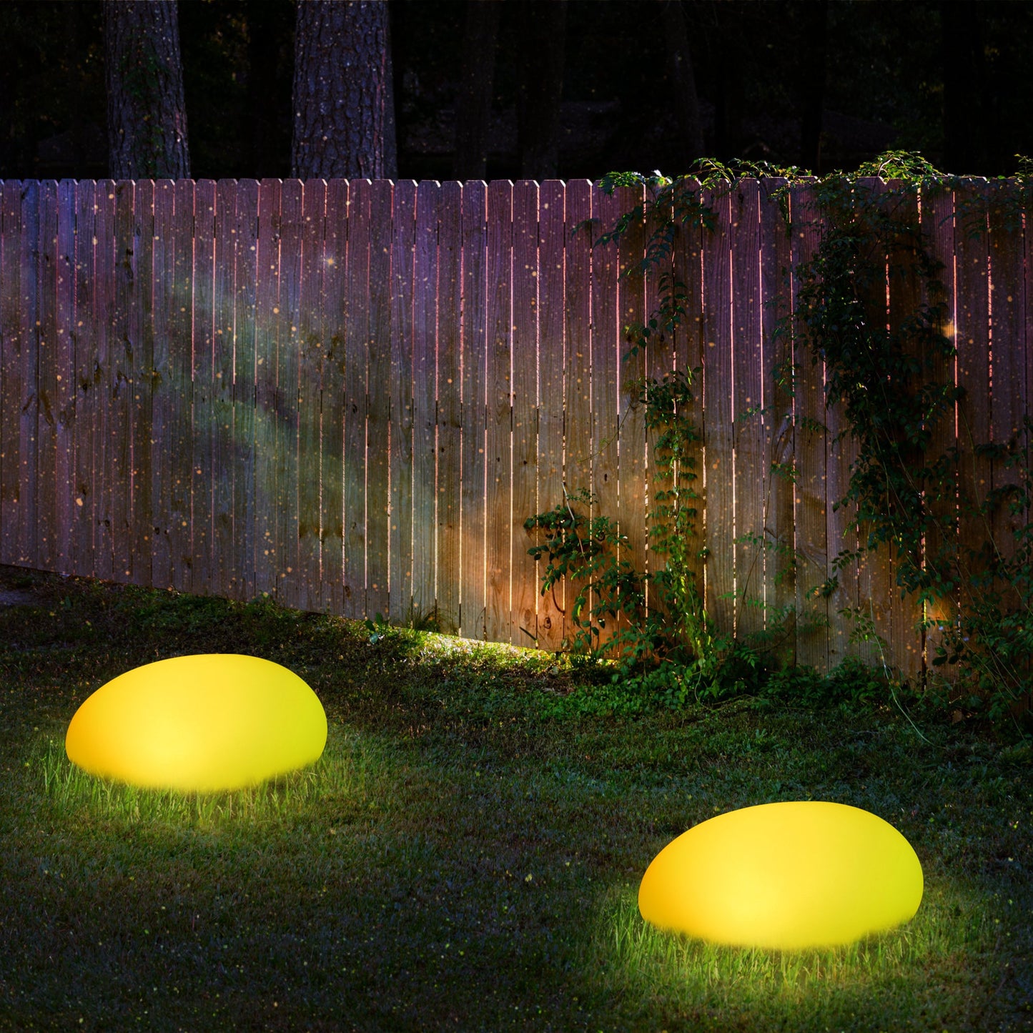 Outdoor Solar Cobblestone Lawn Light