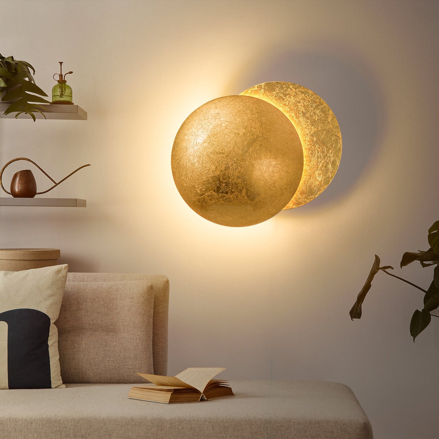 Phases of Moon Wall Fixture